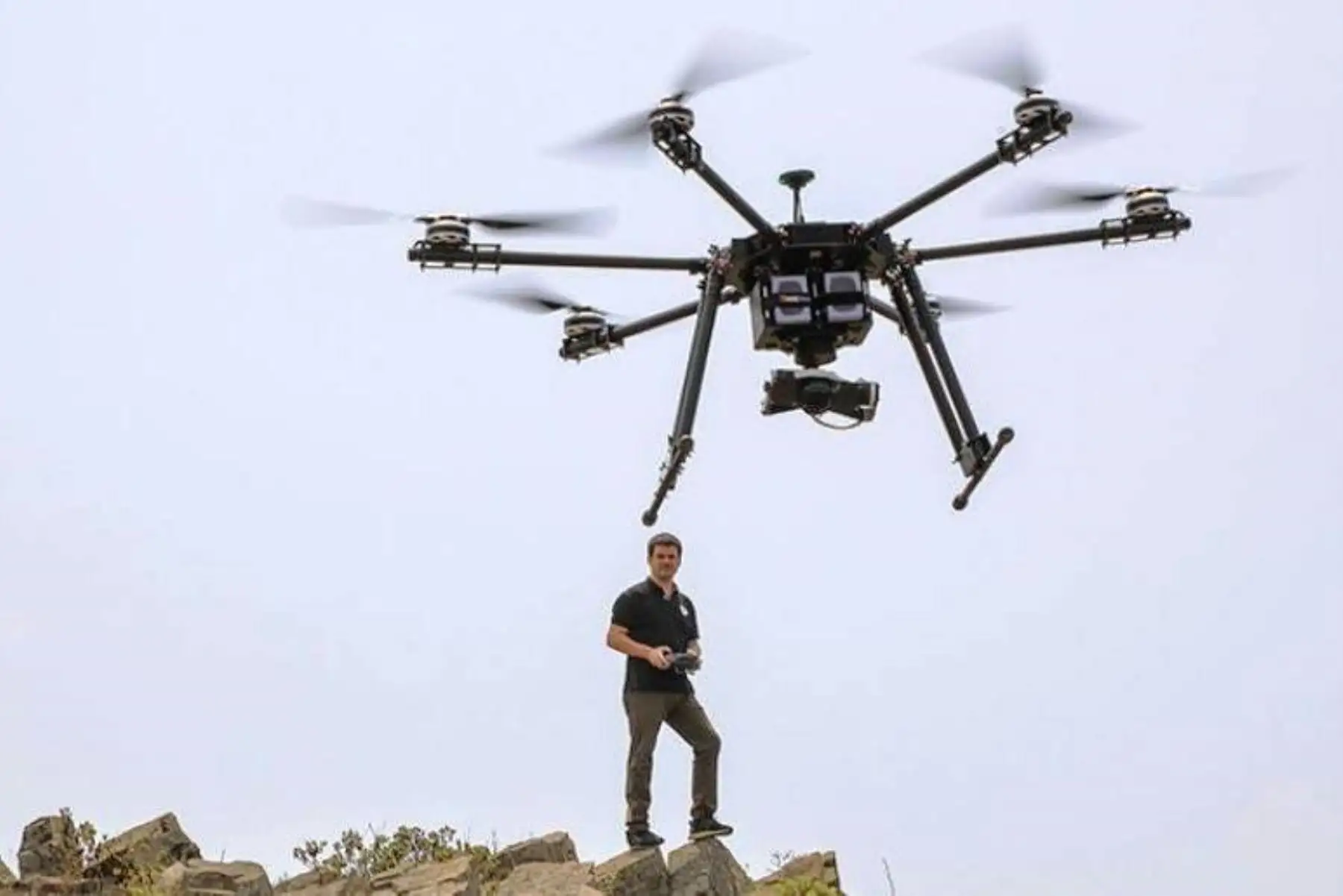 Dron. ANDINA/Difusión