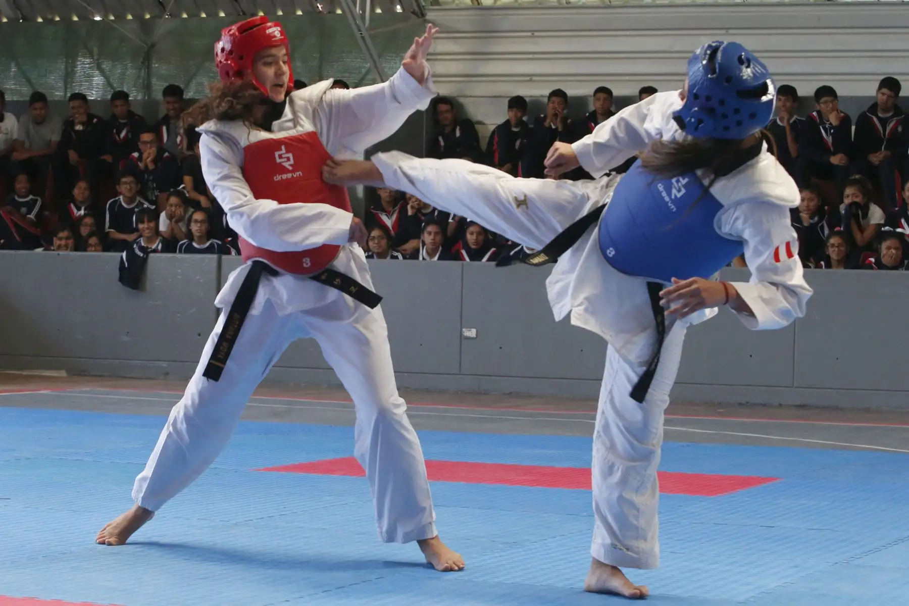 Exhibición de disciplinas de los juegos Panamericanos y Parapanamericanos Lima 2019 en las instalaciones del Polideportivo Miguel Grau en el Callao. Foto: ANDINA/Nathalie Sayago