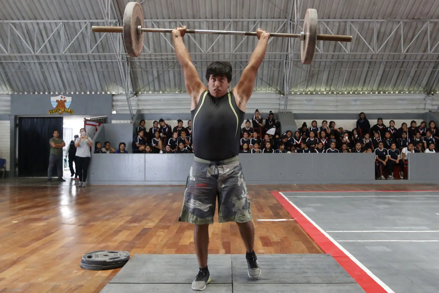 Exhibición de disciplinas de los juegos Panamericanos y Parapanamericanos Lima 2019 en las instalaciones del Polideportivo Miguel Grau en el Callao. Foto: ANDINA/Nathalie Sayago