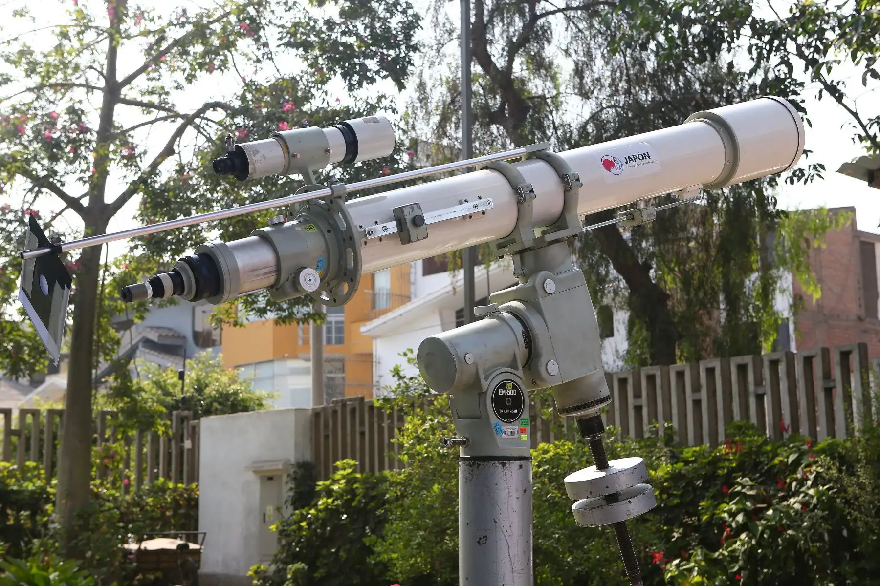IGP presentará el telescopio Takahachi, por el Día Internacional de la Astronomía. Foto: ANDINA/Héctor Vinces.