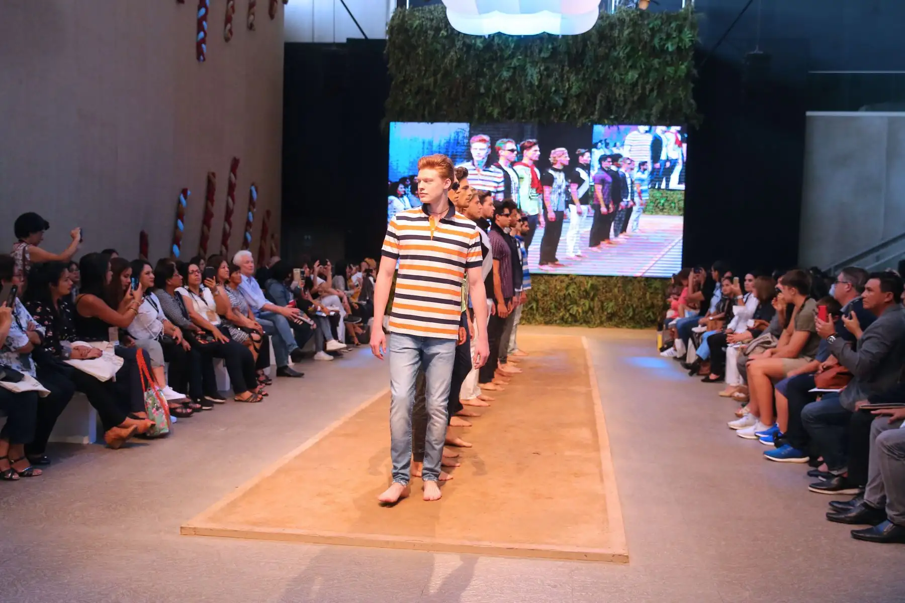 Desfile del Tercer dia del PERÚ MODA y PERÚ MODA DECO 2019, en el Centro de Convenciones de Lima.Foto: ANDINA/Vidal Tarqui