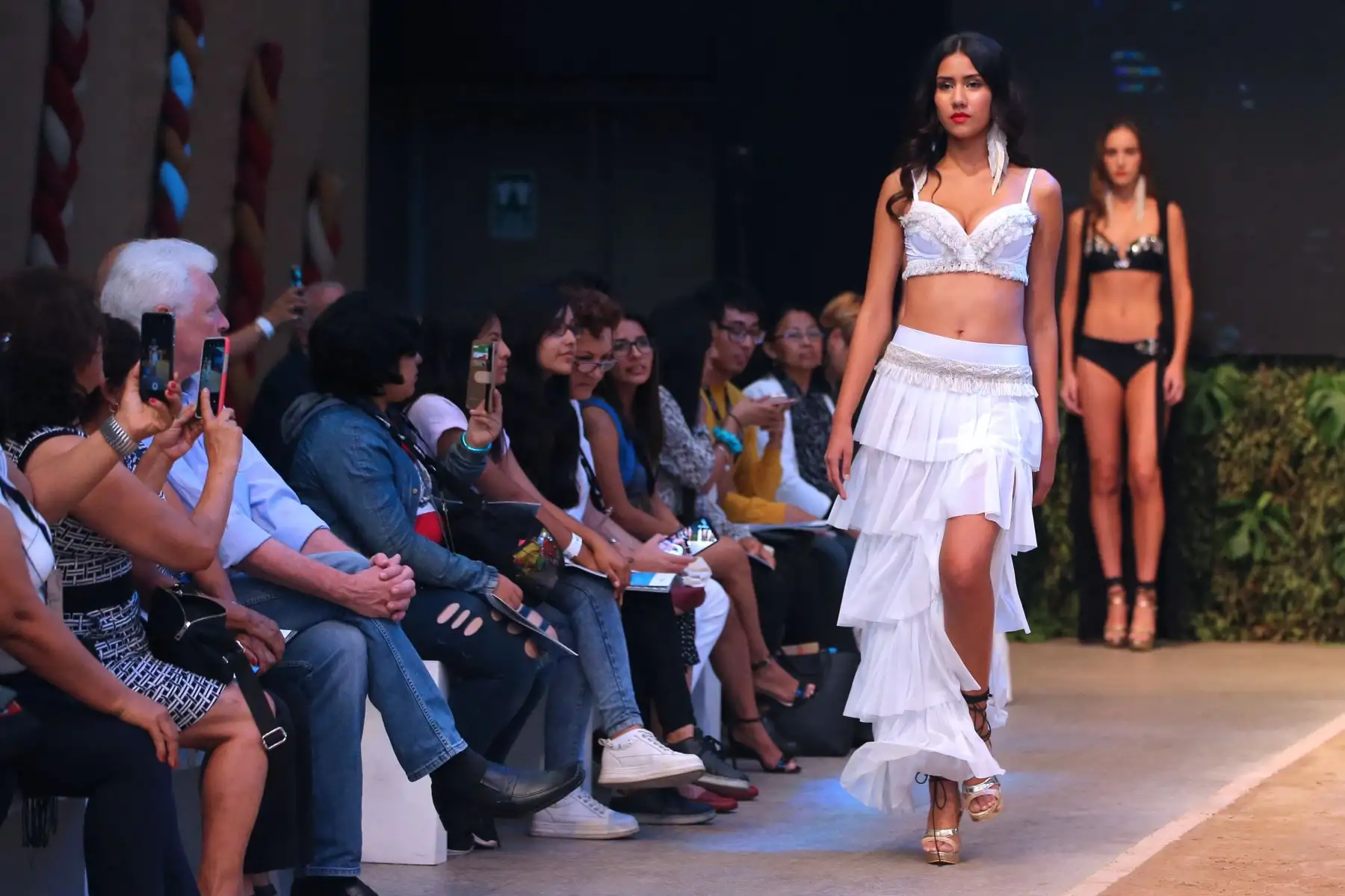 Desfile del Tercer dia del PERÚ MODA y PERÚ MODA DECO 2019, en el Centro de Convenciones de Lima.Foto: ANDINA/Vidal Tarqui