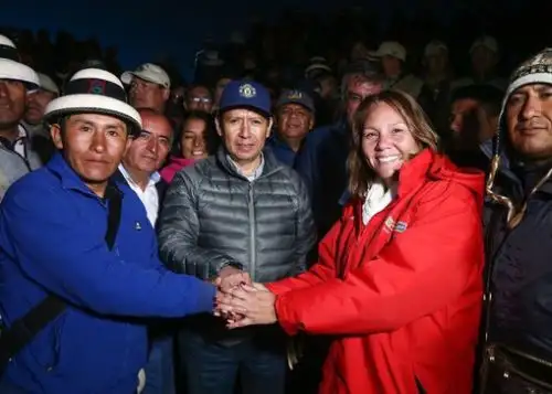 Ministra Paola Bustamante.