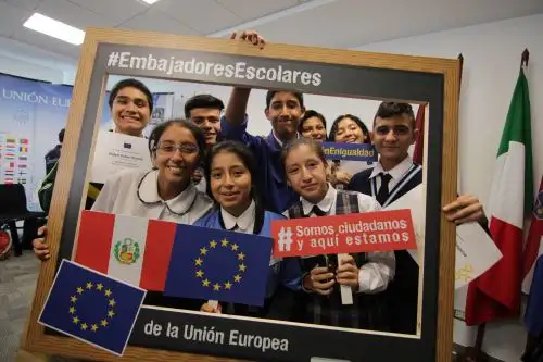 Estudiantes que participaron en encuentro. Foto: Cortesía