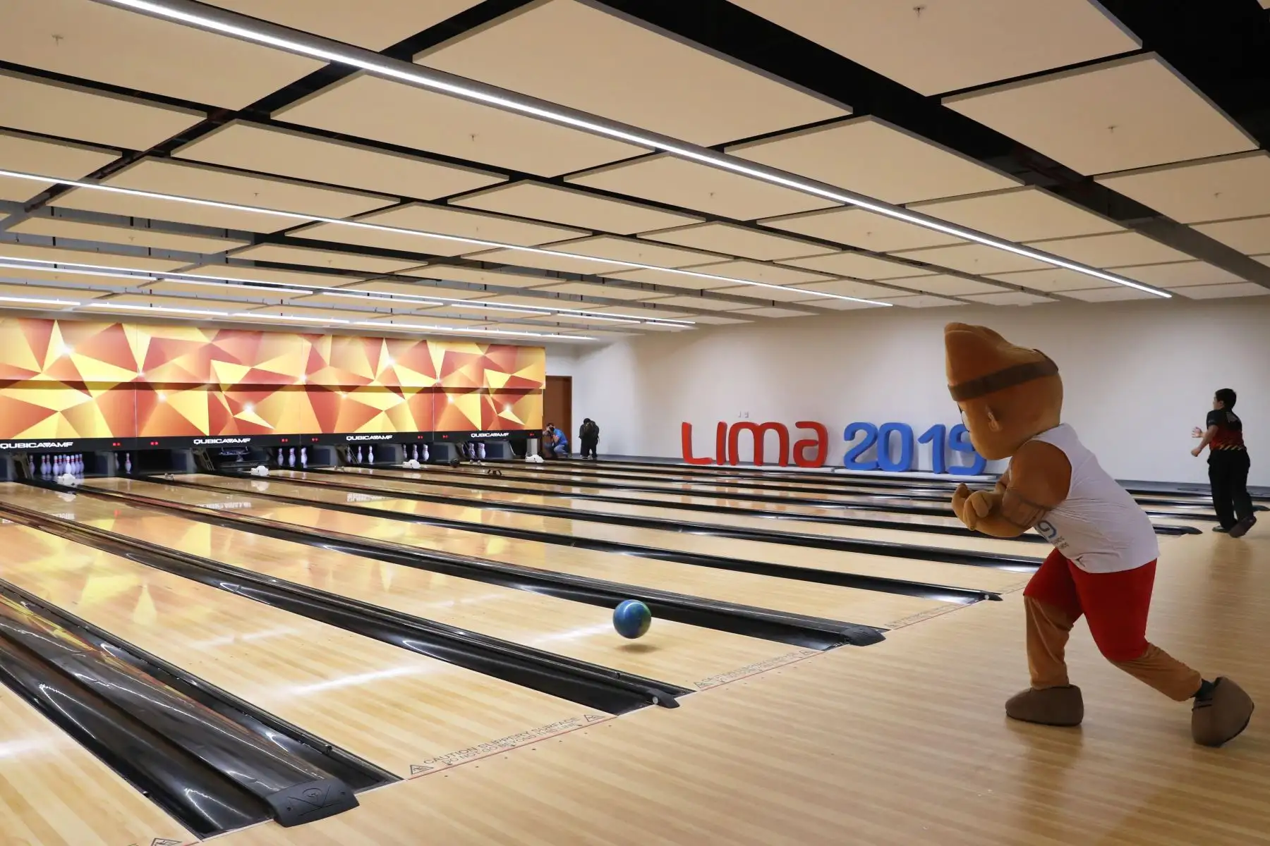 Panamericanos Lima 2019. Entrega del Bowling Center de la Videna a la Federación Peruana de Bowling. Foto: ANDINA/Melina Mejía