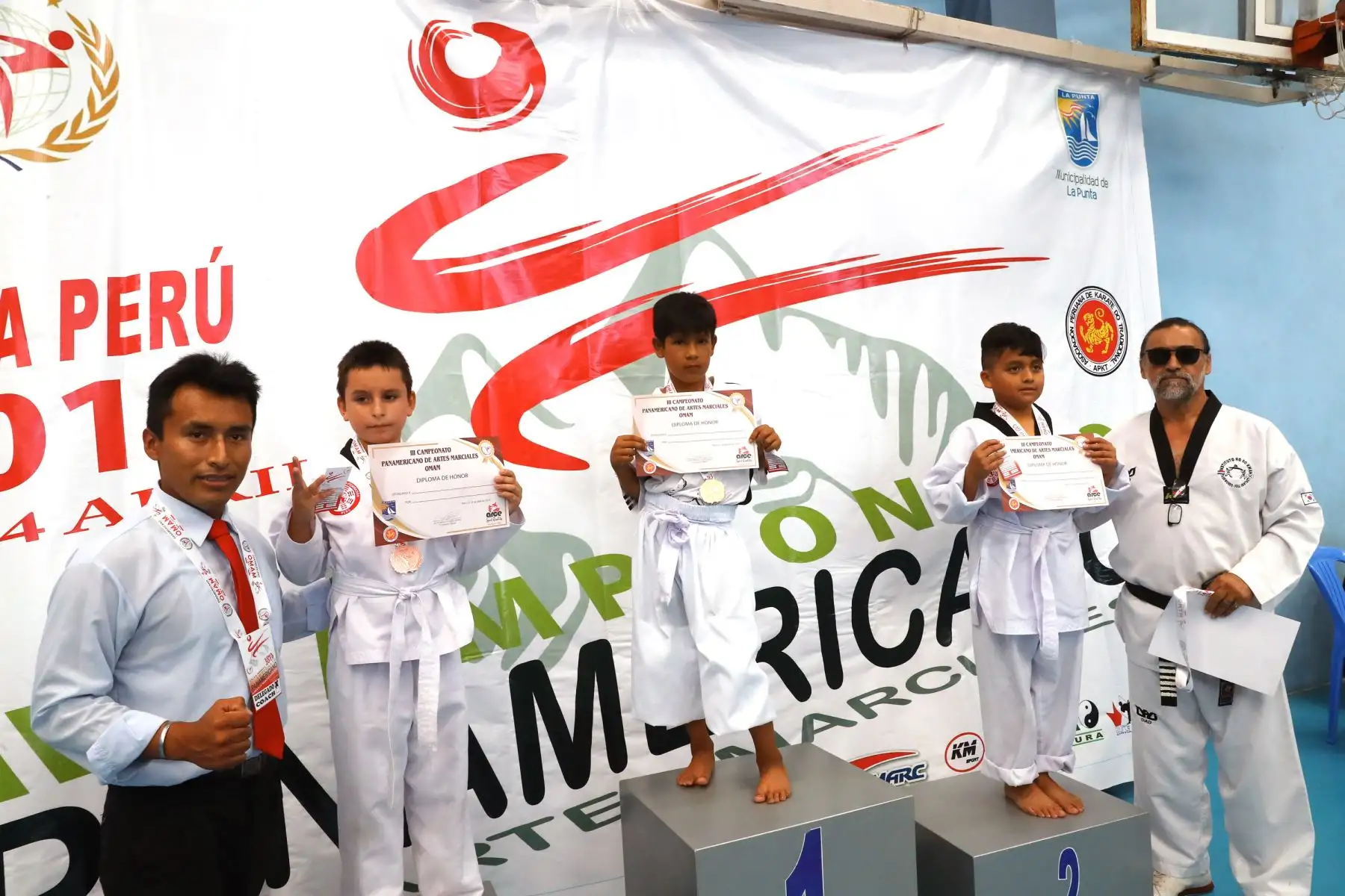 3er campeonato panamericano de artes marciales  OMAM .Foto: ANDINA/Norman Córdova