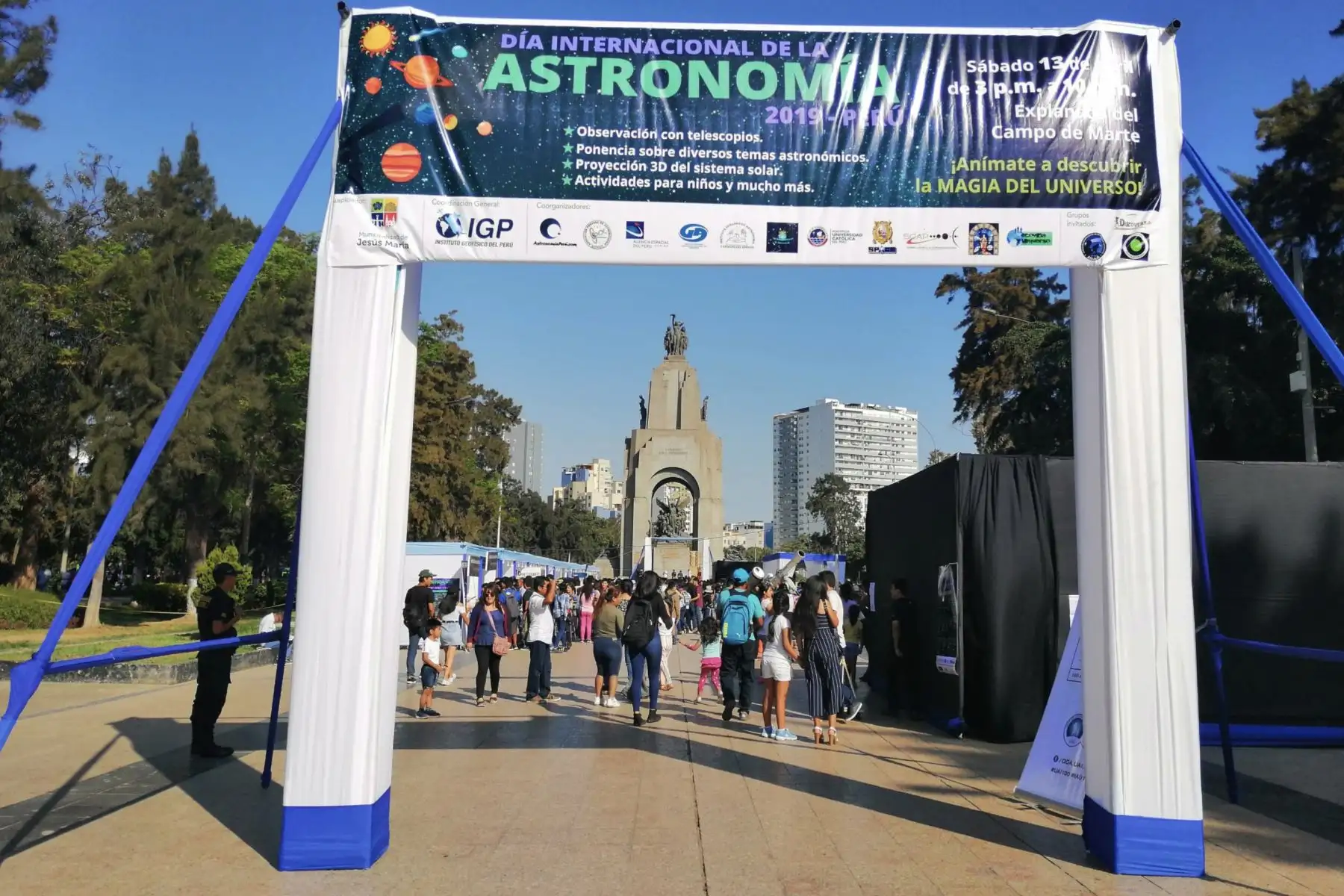 En el marco del Día  Internacional de la Astronomía, el Instituto  Geofísico del Perú organiza diversas actividades académicas que difunden el conocimiento astronómico en el país.Foto: Difusión IGP