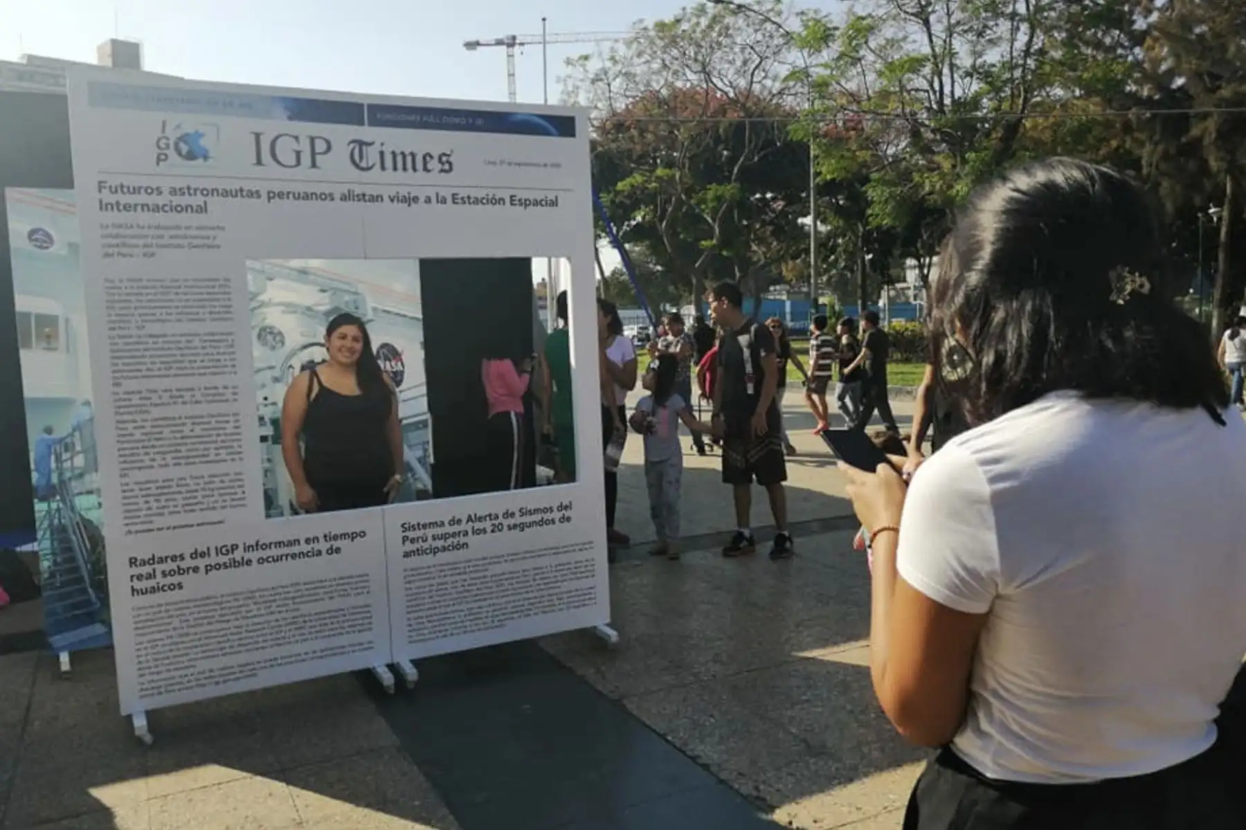 En el marco del Día  Internacional de la Astronomía, el Instituto  Geofísico del Perú organiza diversas actividades académicas que difunden el conocimiento astronómico en el país.Foto: Difusión IGP