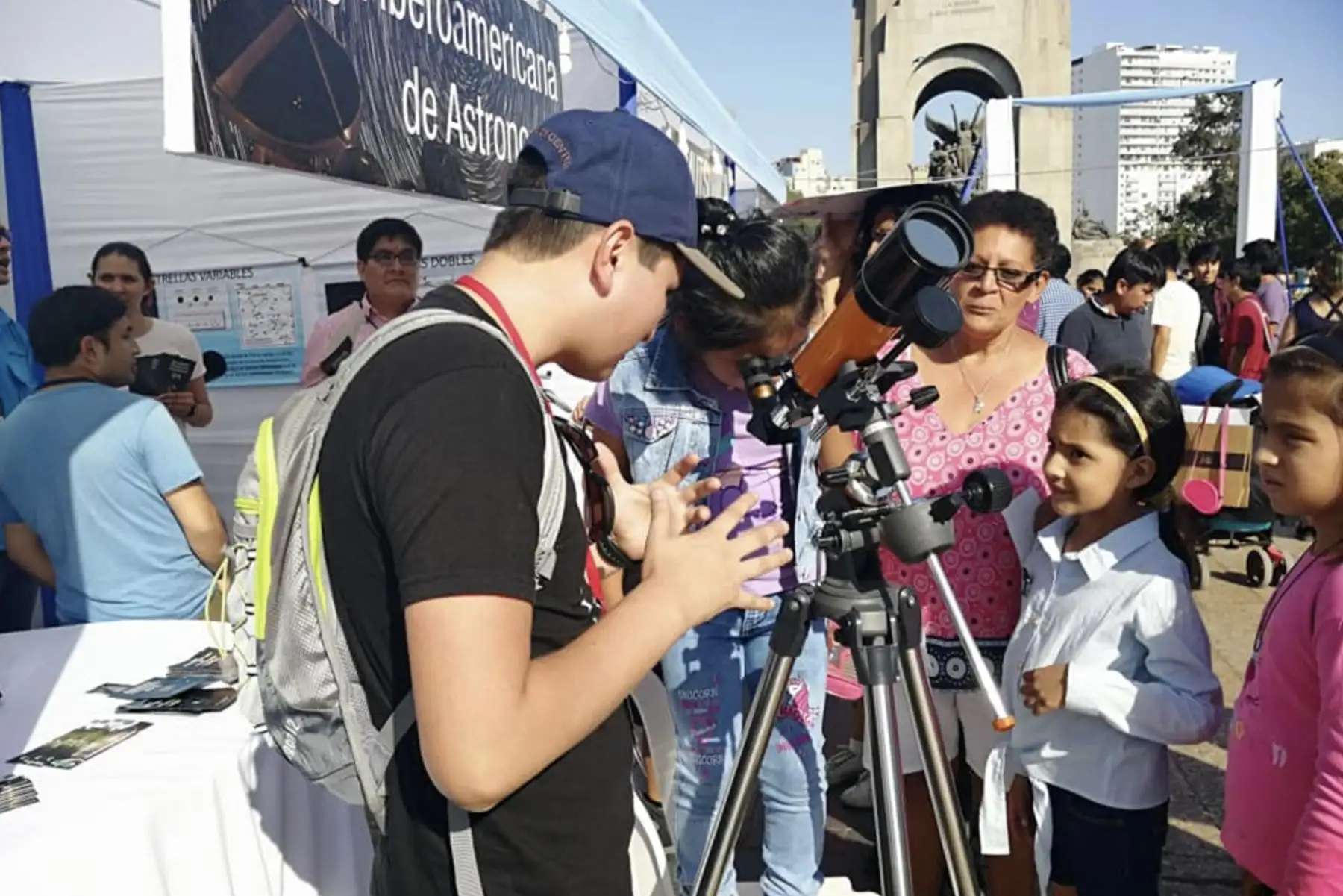 En el marco del Día  Internacional de la Astronomía, el Instituto  Geofísico del Perú organiza diversas actividades académicas que difunden el conocimiento astronómico en el país.Foto: Difusión IGP