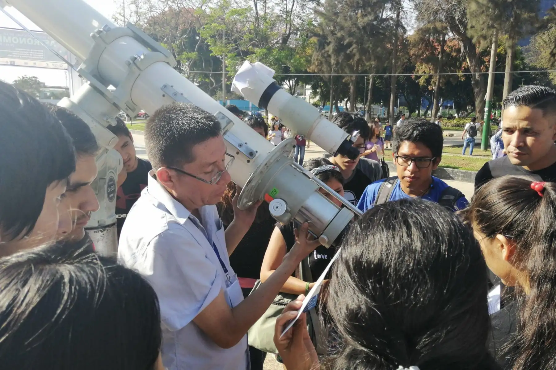 En el marco del Día  Internacional de la Astronomía, el Instituto  Geofísico del Perú organiza diversas actividades académicas que difunden el conocimiento astronómico en el país.Foto: Difusión IGP