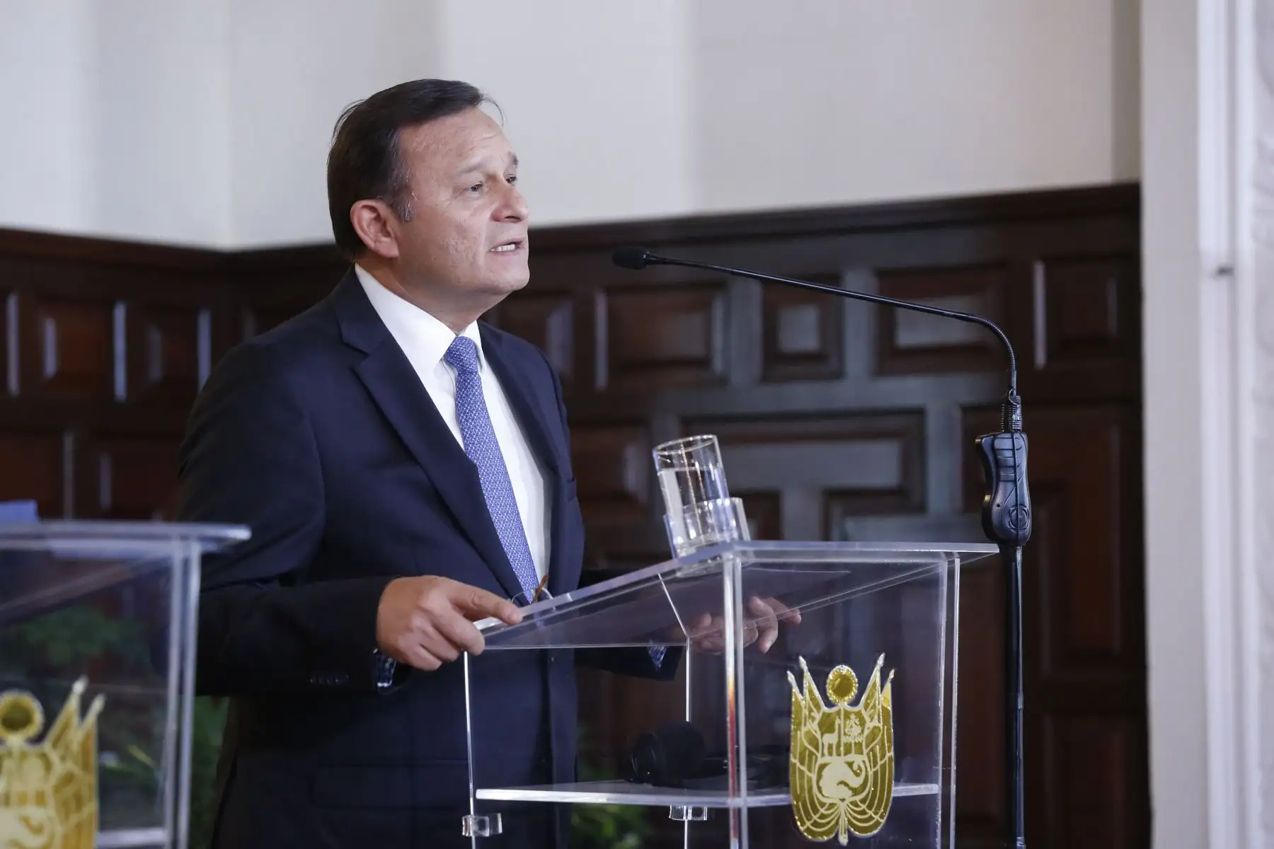 Conferencia de prensa del Canciller  Néstor Popolizio y  el Secretario de Estado de los Estados de los EEUU Mike Pompeo.Foto:ANDINA/Prensa Presidencia
