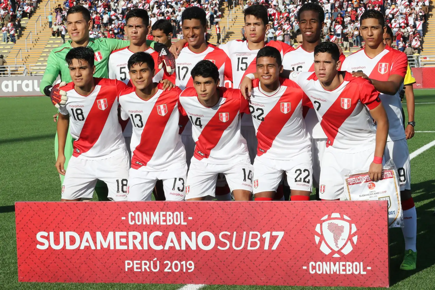 Perú derrotó por 3-2 a Uruguay con dos goles de Manuel Pinto y Daniel Llontop.

Foto: ANDINA/Juan Carlos Guzmán Negrini
