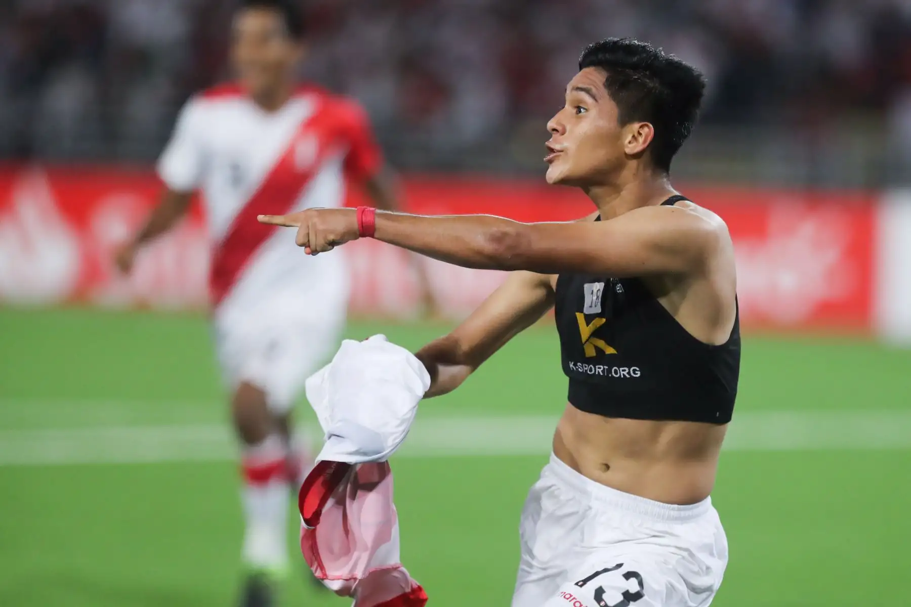 Perú derrotó por 3-2 a Uruguay con dos goles de Manuel Pinto y uno de Daniel Llontop.

Foto: ANDINA/Juan Carlos Guzmán Negrini
