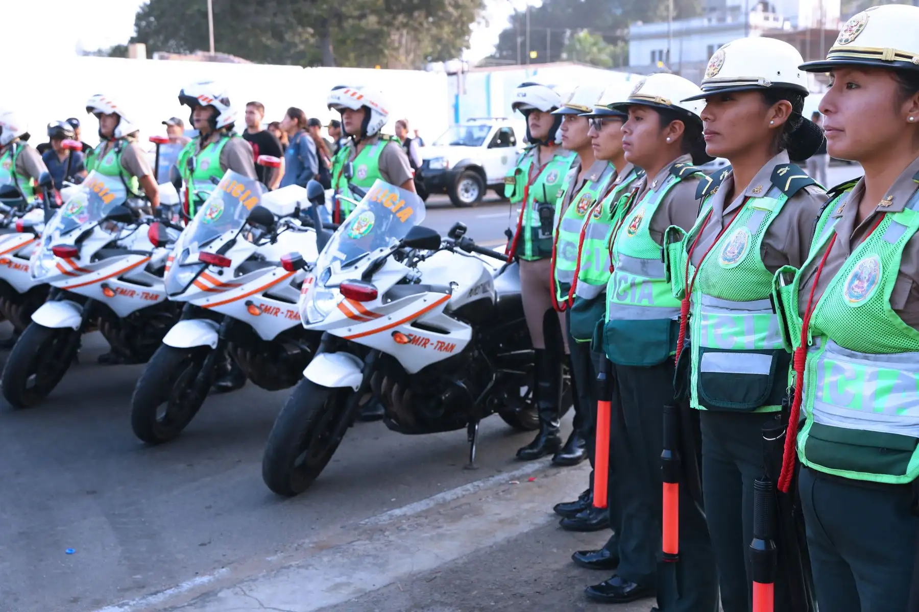 Presentación del Plan de Operaciones Policiales “Semana Santa 2019”, el mismo que será ejecutado a nivel nacional antes, durante y después del fin de semana largo, con la finalidad de garantizar la protección y seguridad en todo el país.Foto: ANDINA/Norman Córdova