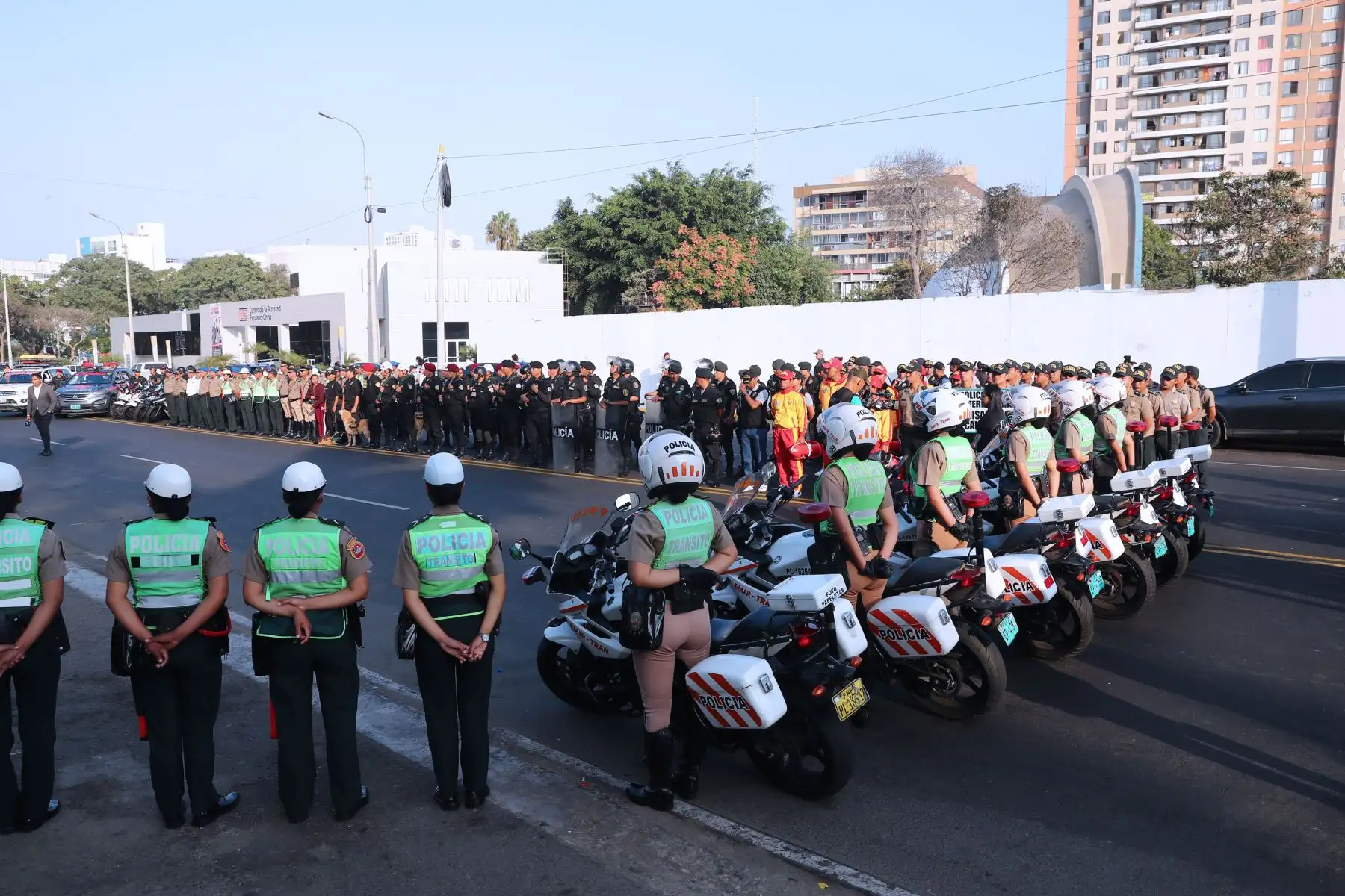 Presentación del Plan de Operaciones Policiales “Semana Santa 2019”, el mismo que será ejecutado a nivel nacional antes, durante y después del fin de semana largo, con la finalidad de garantizar la protección y seguridad en todo el país.Foto: ANDINA/Norman Córdova