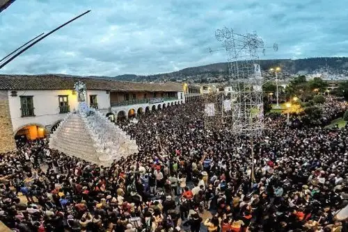 La Comisión Multisectorial de la Semana Santa en Ayacucho 2020 resolvió cancelar las actividades de esta emblemática celebración como medida de prevención frente al coronavirus Covid-19, para salvaguardar la salud de la población de este departamento y de los miles de visitantes que congrega esta festividad de índole cultural y religioso. ANDINA/Carlos Lezama