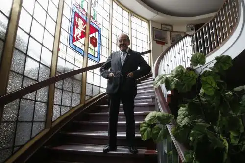 Lucas Borja formó en el Rímac los conjuntos Los Palomillas y los Romanceros Criollos. ANDINA/Nathalie Sayago