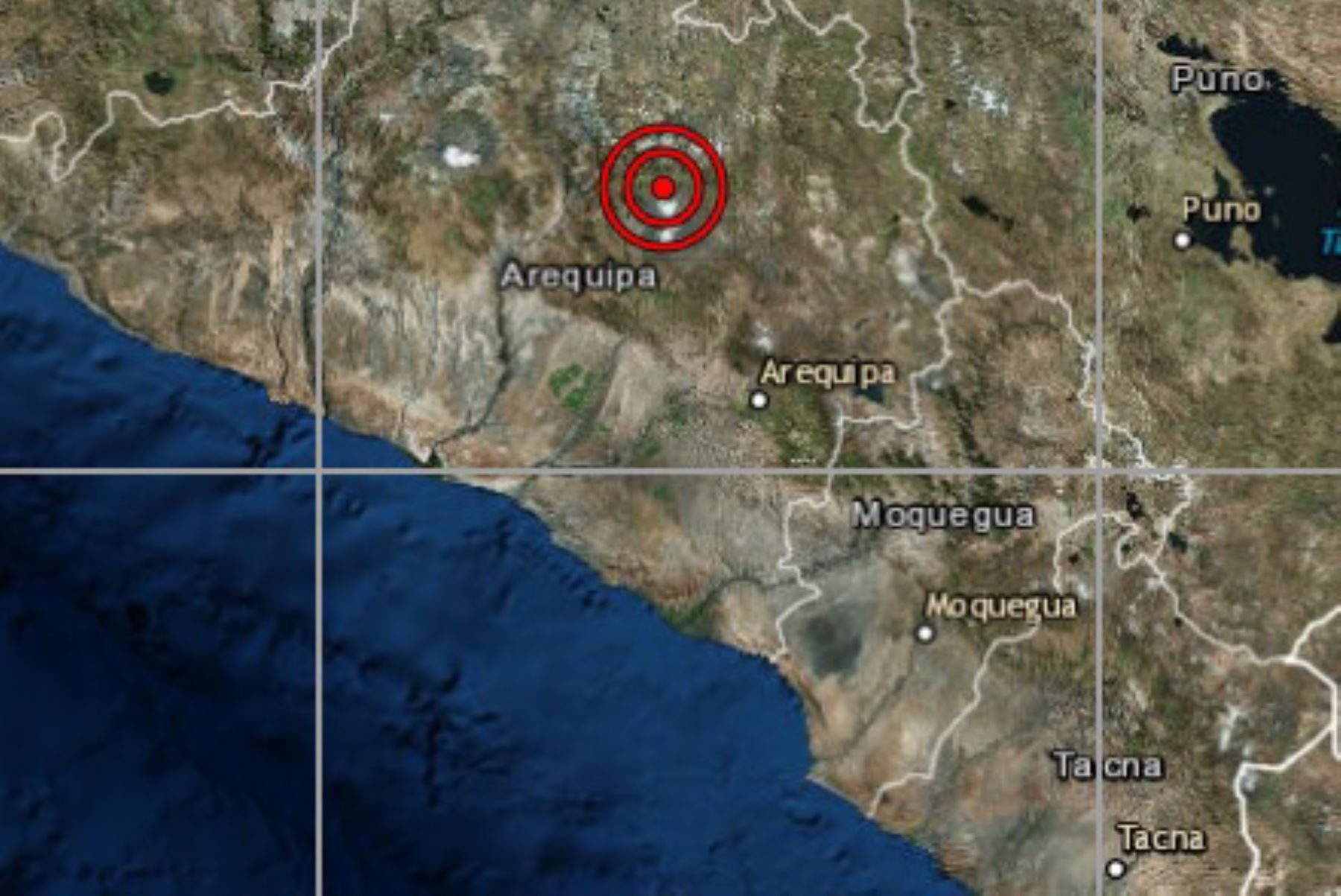 A las 16:42 horas se registró el segundo sismo en la provincia de Caylloma, región Arequipa.