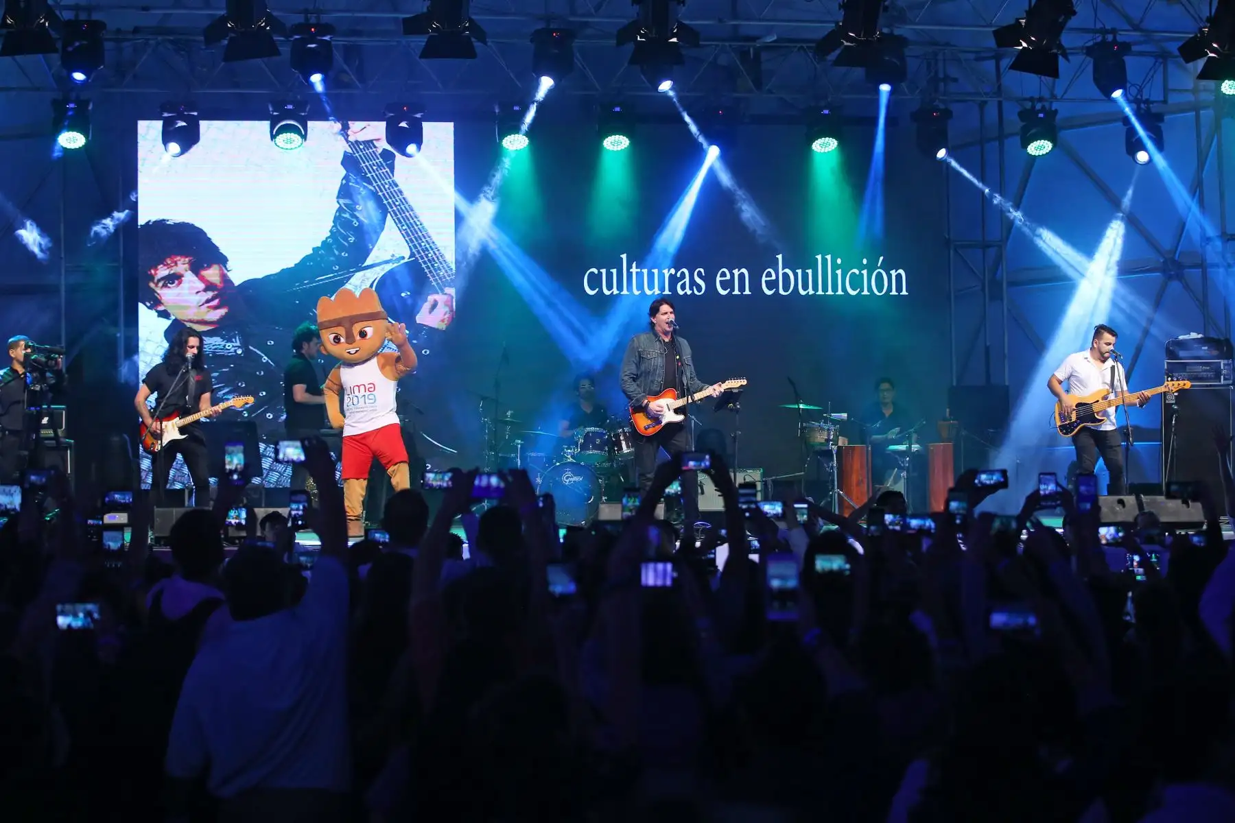 Serenata a 100 días de los juegos Lima 2019. Foto: ANDINA/Vidal Tarqui