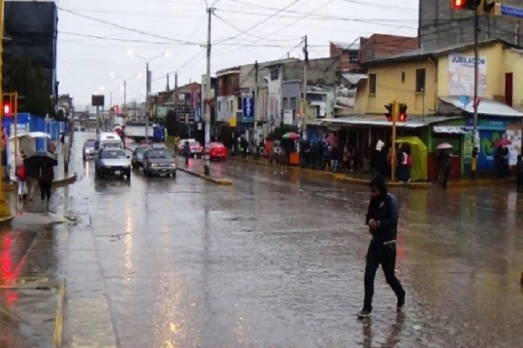 Además de lluvia caerá granizada de forma aislada en localidades por encima de los 3,200 metros sobre el nivel del mar. Foto: ANDINA/Difusión