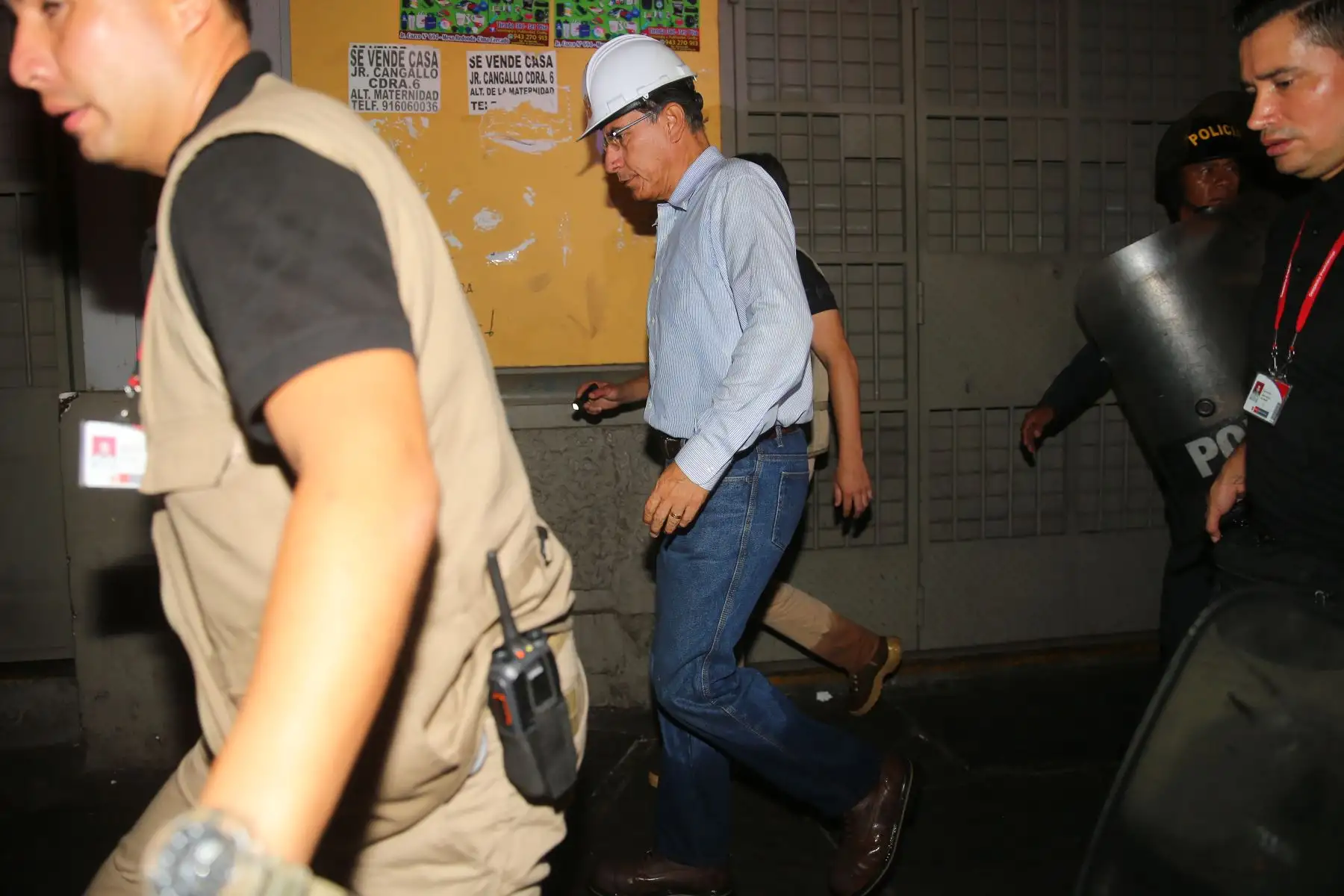Mesa Redonda: Presidente Vizcarra supervisa acciones en zona de incendio. Foto: ANDINA/Vidal Tarqui