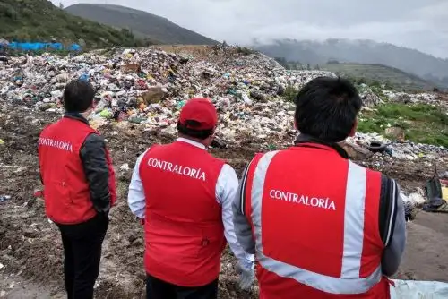 La Contraloría General de la República advierte 257 riesgos en el servicio municipal de limpieza pública en Áncash. Foto: Contraloría General de la República