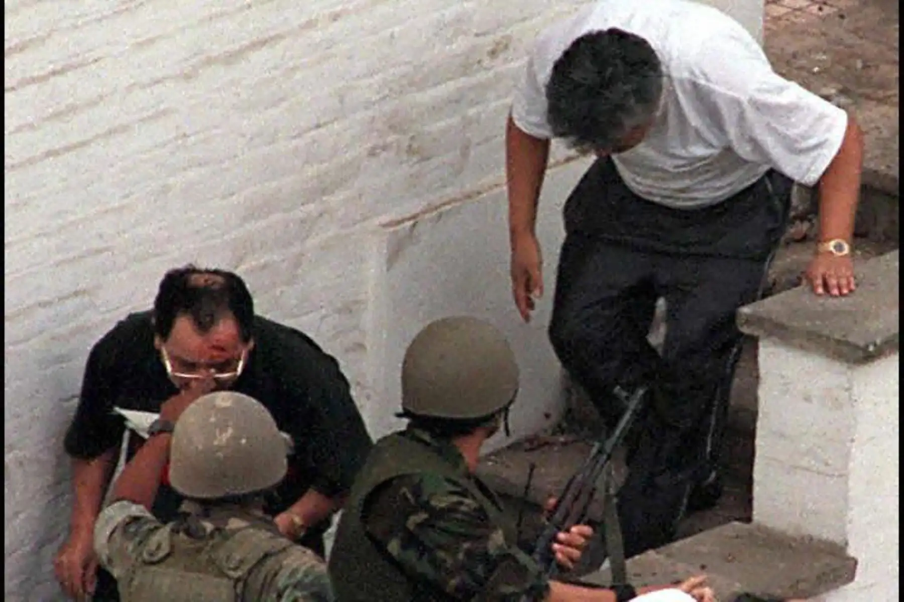 Operación Chavín de Huántar, la gesta militar que permitió el rescate de 72 rehenes.  Foto: AFP