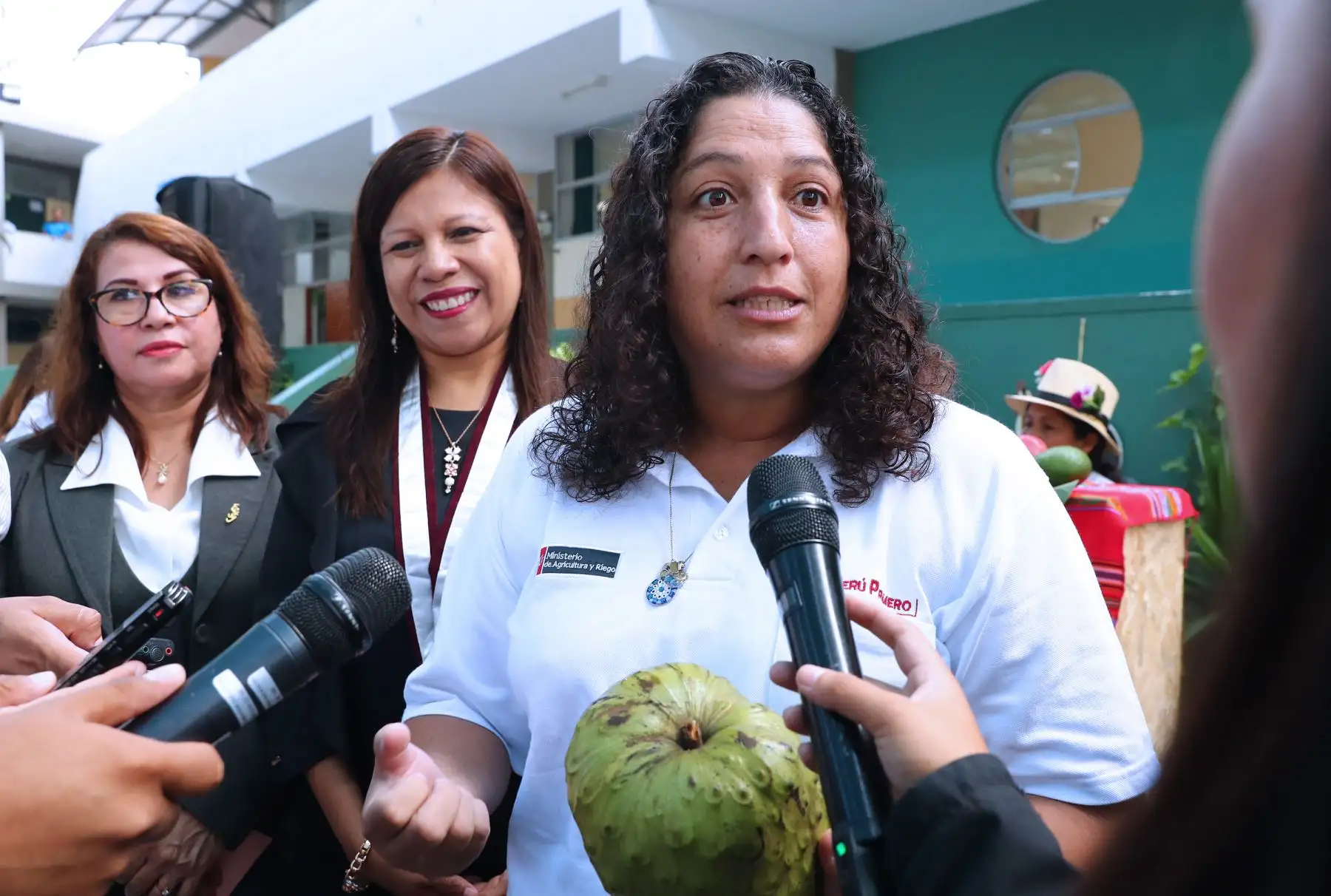 Ministra de Agricultura y Riego, Fabiola Muñoz. ANDINA/Norman Córdova