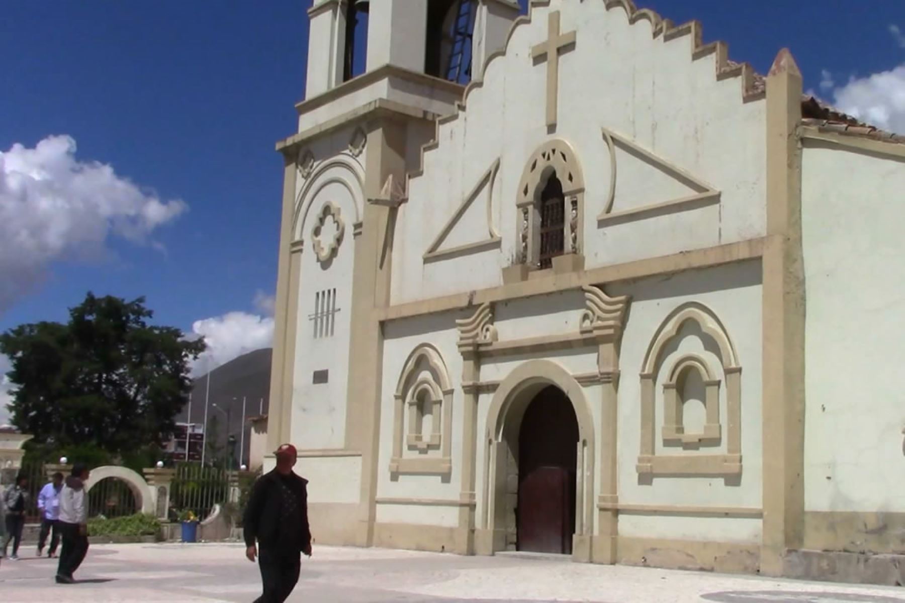Reportan robo sacrílego en iglesia de distrito de Chongos Bajo, ubicado en la provincia de Chupaca, región Junín. ANDINA/Pedro Tinoco