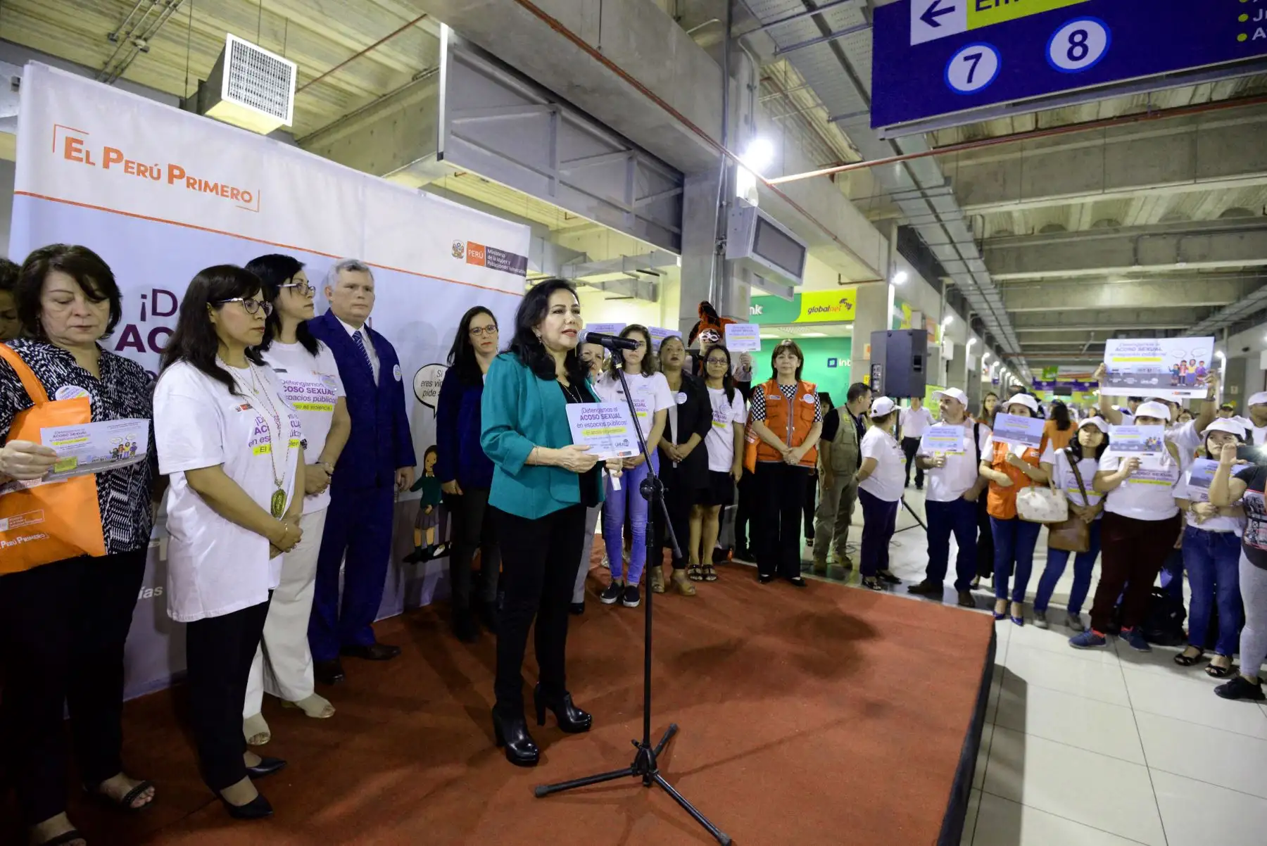 Ministerio de la Mujer y Poblaciones Vulnerables lanzó campaña “El acoso es Violencia”.