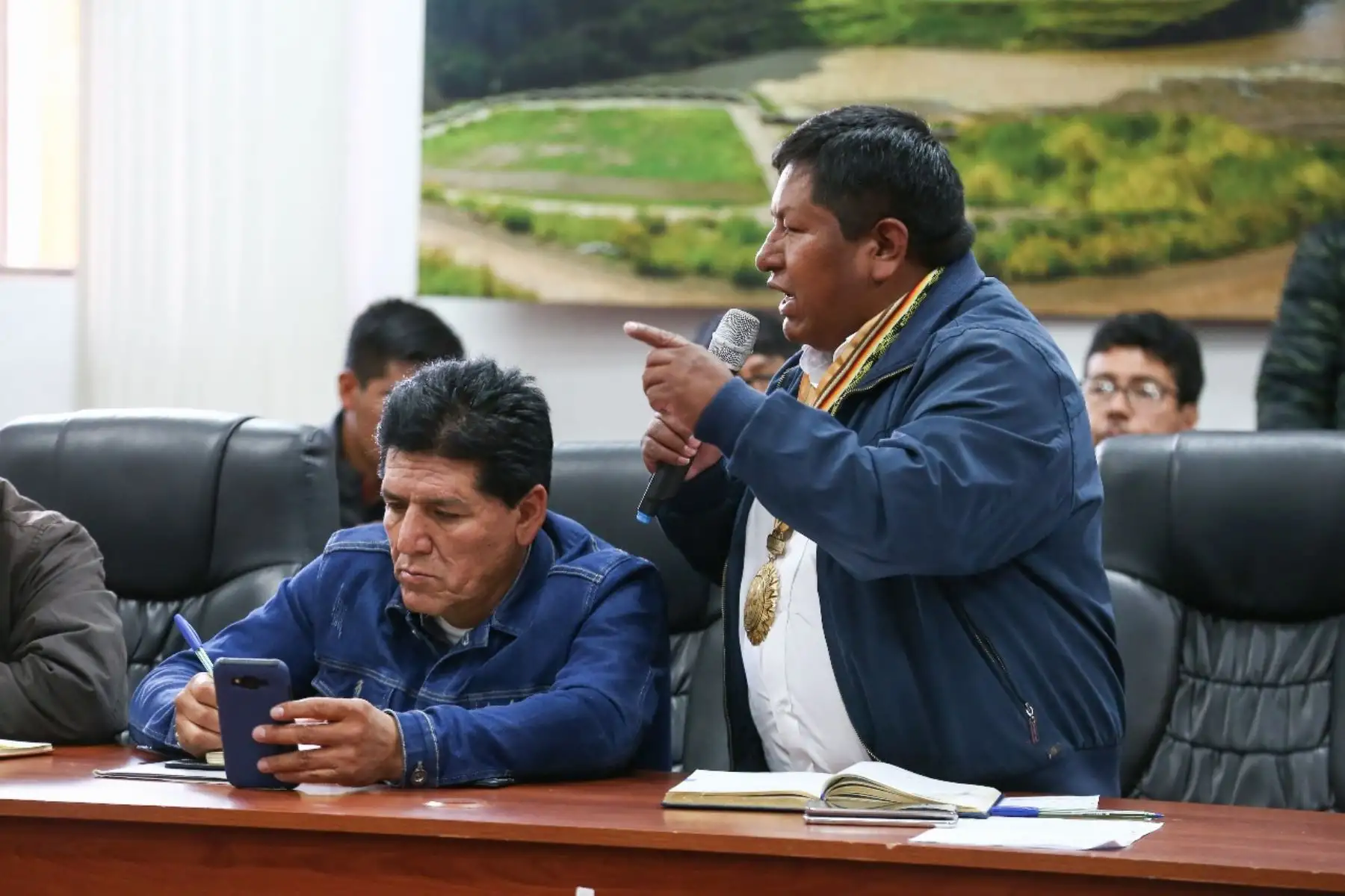 Titular del Midis, Paola Bustamente  presidió en Cusco reunión entre el Ejecutivo, autoridades y dirigentes comunales de la provincia de Chumbivilcas y representantes de la empresa minera Las Bambas.
Foto: ANDINA/MIDIS