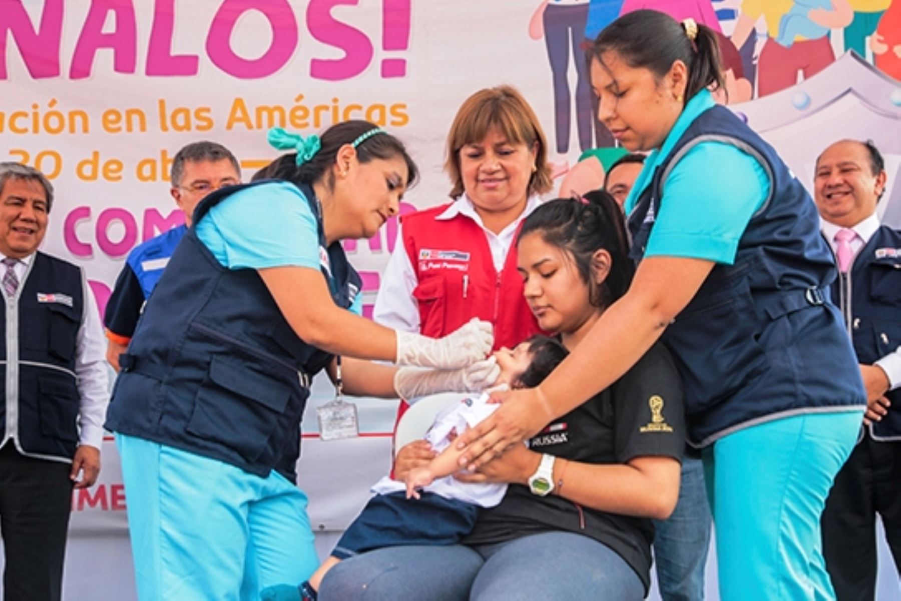 Minsa inició la Semana de Vacunación de las Américas. Foto: ANDINA/Difusión.