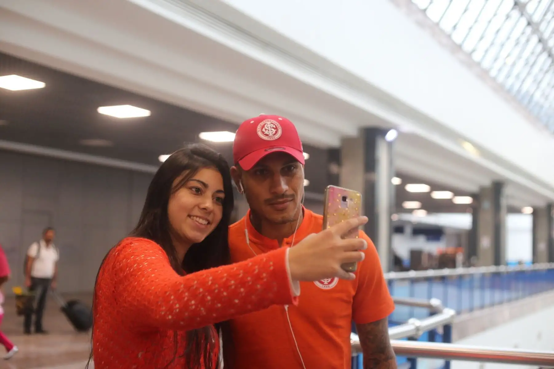 Paolo Guerrero arribó a Lima para enfrentar a Alianza. Foto: INTER