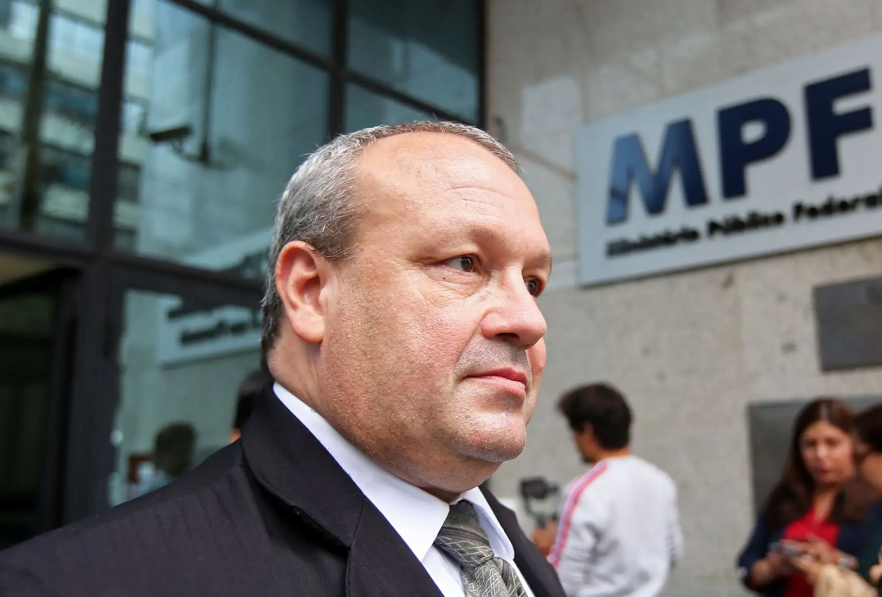 El abogado peruano Nilton Amaral Ferreira, defensor de Santiago Chau. Foto: AFP