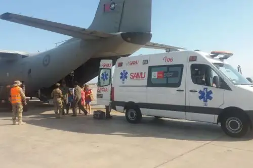 Bebé de un mes y 15 días de nacida, que se encuentra grave tras ser agredida por su padre en la región Piura, ya recibe atención médica especializada en Lima.