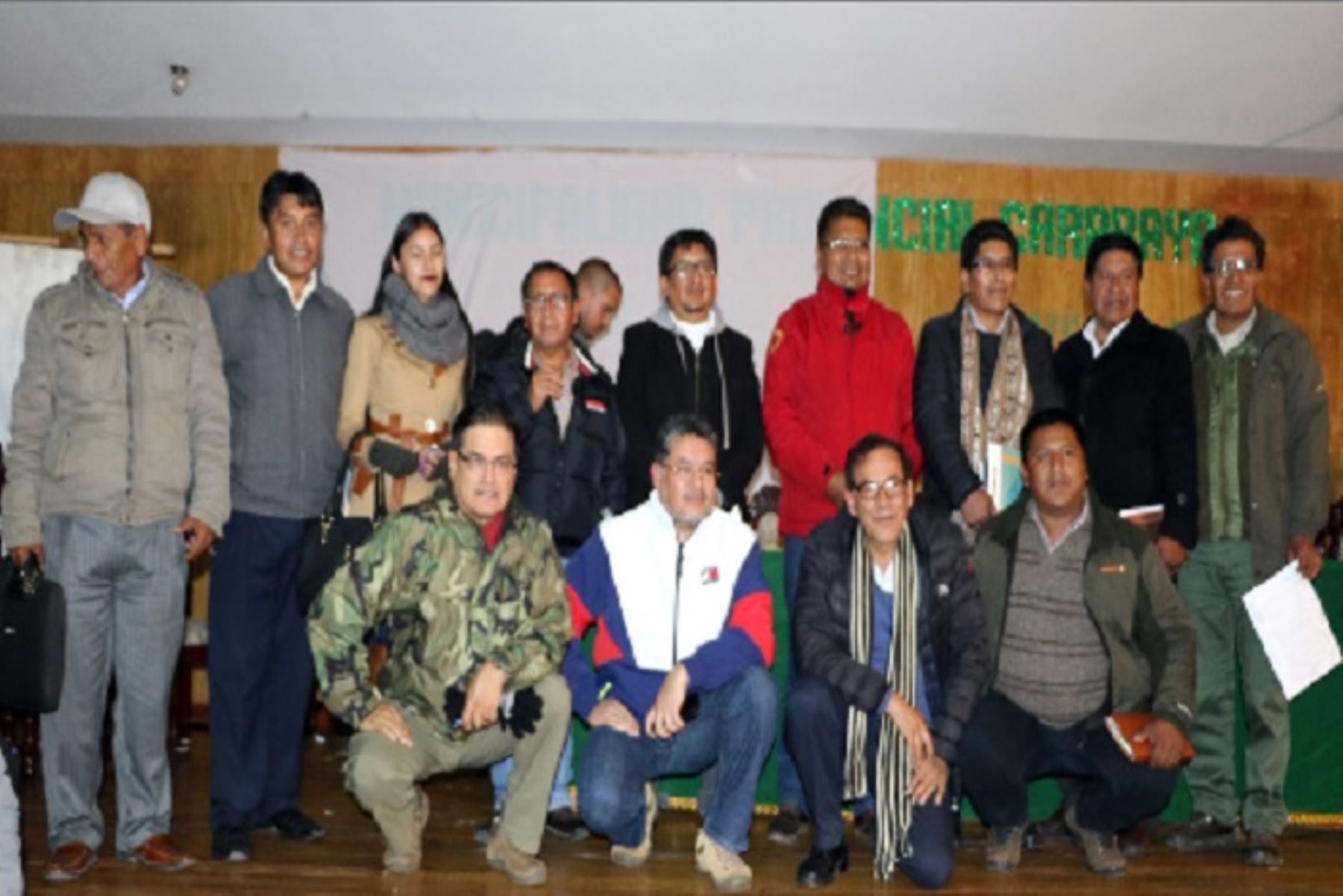 Presidente ejecutivo de Devida, Rubén Vargas Céspedes, participó en sesión del Grupo Parlamentario de Puno realizado en Carabaya que puso punto final al problema cocalero en San Gabán.