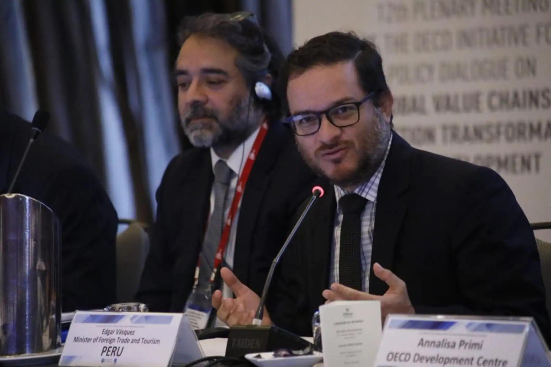 Ministro de Comercio Exterior y Turismo, Edgar Vásquez. ANDINA/Difusión