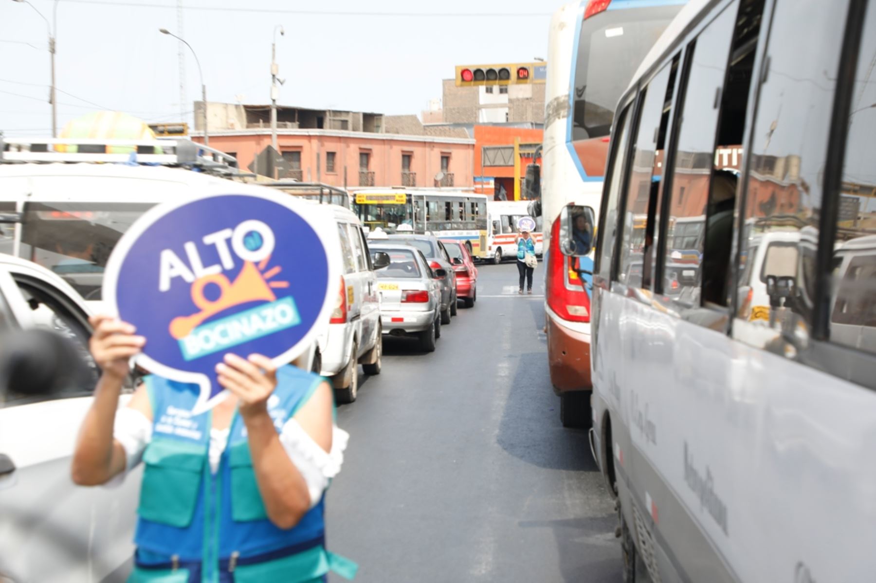 Lanzan campaña para el muso responsable de bocinas de vehículos. Foto: ANDINA/Difusión.