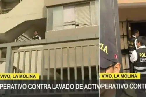 Uno de los inmuebles incautados en La Molina. Foto: Captura Tv Perú