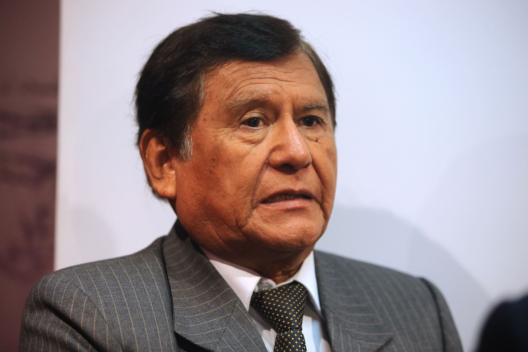 Gobernador regional de Moquegua, Zenón Cuevas. ANDINA/Vidal Tarqui