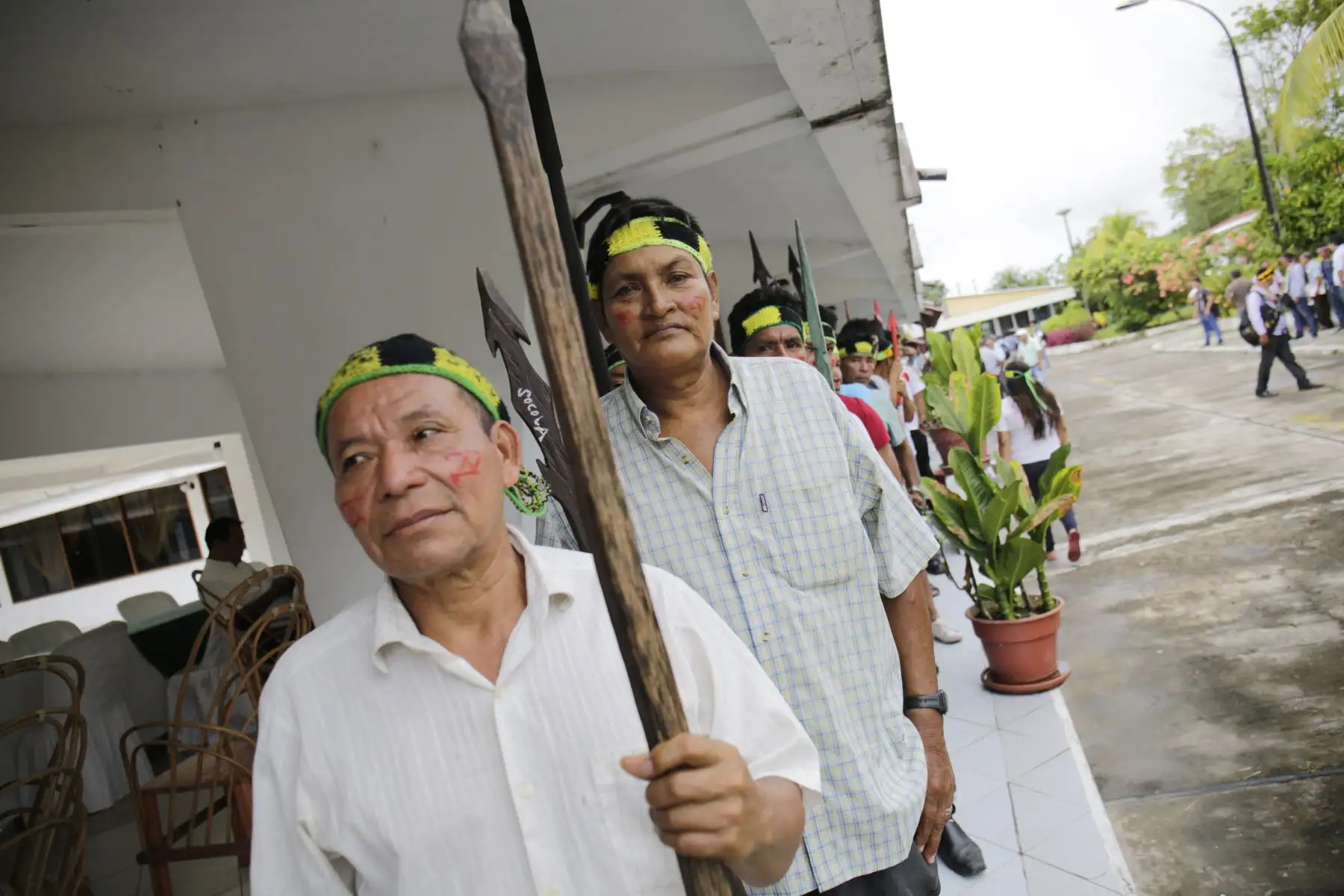 Presidente del Consejo de Ministros se reúne con representantes de las comunidades de las cinco cuencas de Loreto.Foto:ANDINA/PCM