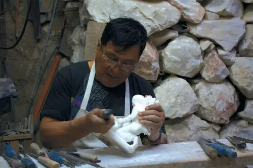 El Ministerio de Cultura declaró Patrimonio Cultural de la Nación al arte del tallado en piedra de Huamanga.  ANDINA/Difusión