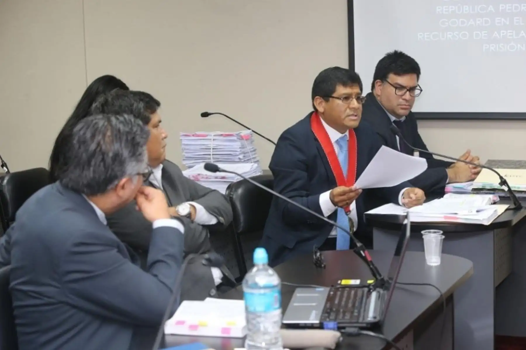 Audiencia de apelación de la prisión preventiva dictada contra expresidente Pedro Pablo Kuczynski.