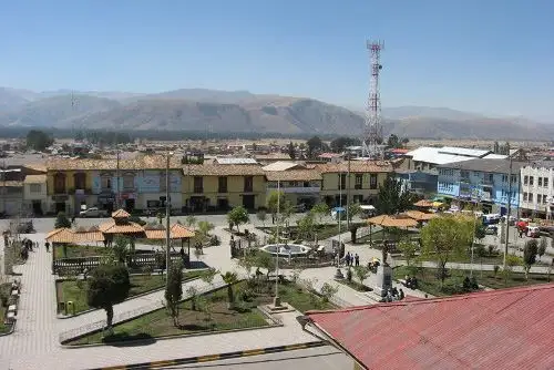Plaza de Armas de la ciudad de Jauja, una de las capitales históricas del Perú. ANDINA/Difusión