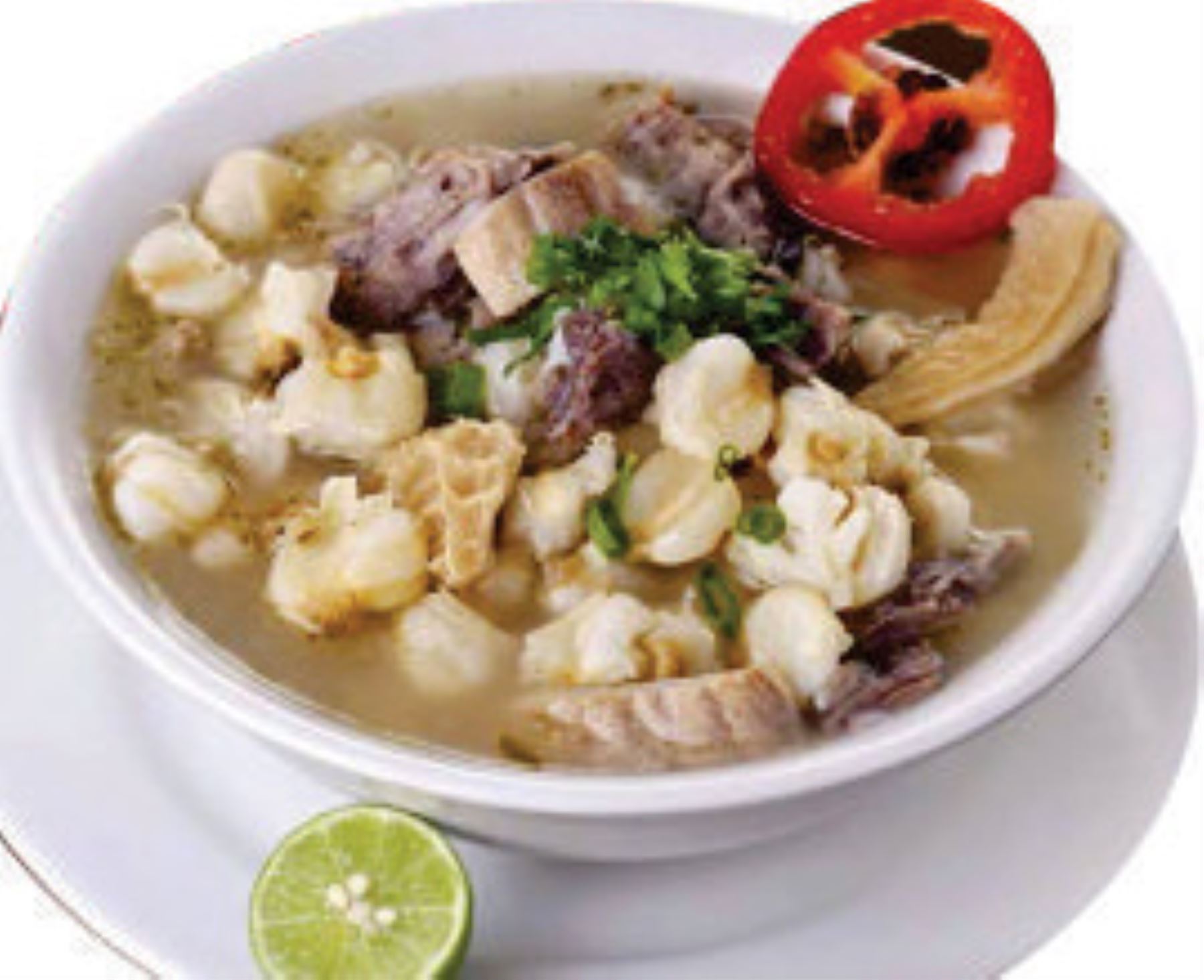 sopa es un plato tradicional y emblemático de la sierra central y se prepara con dos superalimentos: el mote y el ají verde, conocido también como ají amarillo o ají escabeche. ANDINA/Difusión