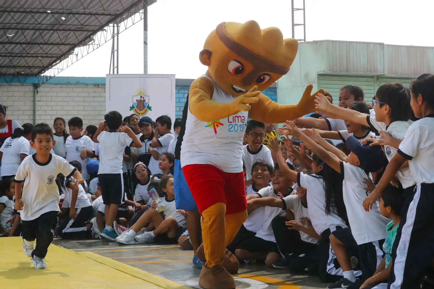 Lima 2019 promociona el Boxeo y la Lucha Libre, en el Coliseo Miguel Grau del Callao, sede de los Juegos Panamericanos.Foto: ANDINA/Juan Carlos Guzmán