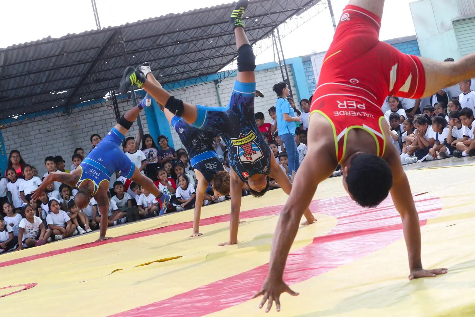 Lima 2019 promociona el Boxeo y la Lucha Libre, en el Coliseo Miguel Grau del Callao, sede de los Juegos Panamericanos.Foto: ANDINA/Juan Carlos Guzmán