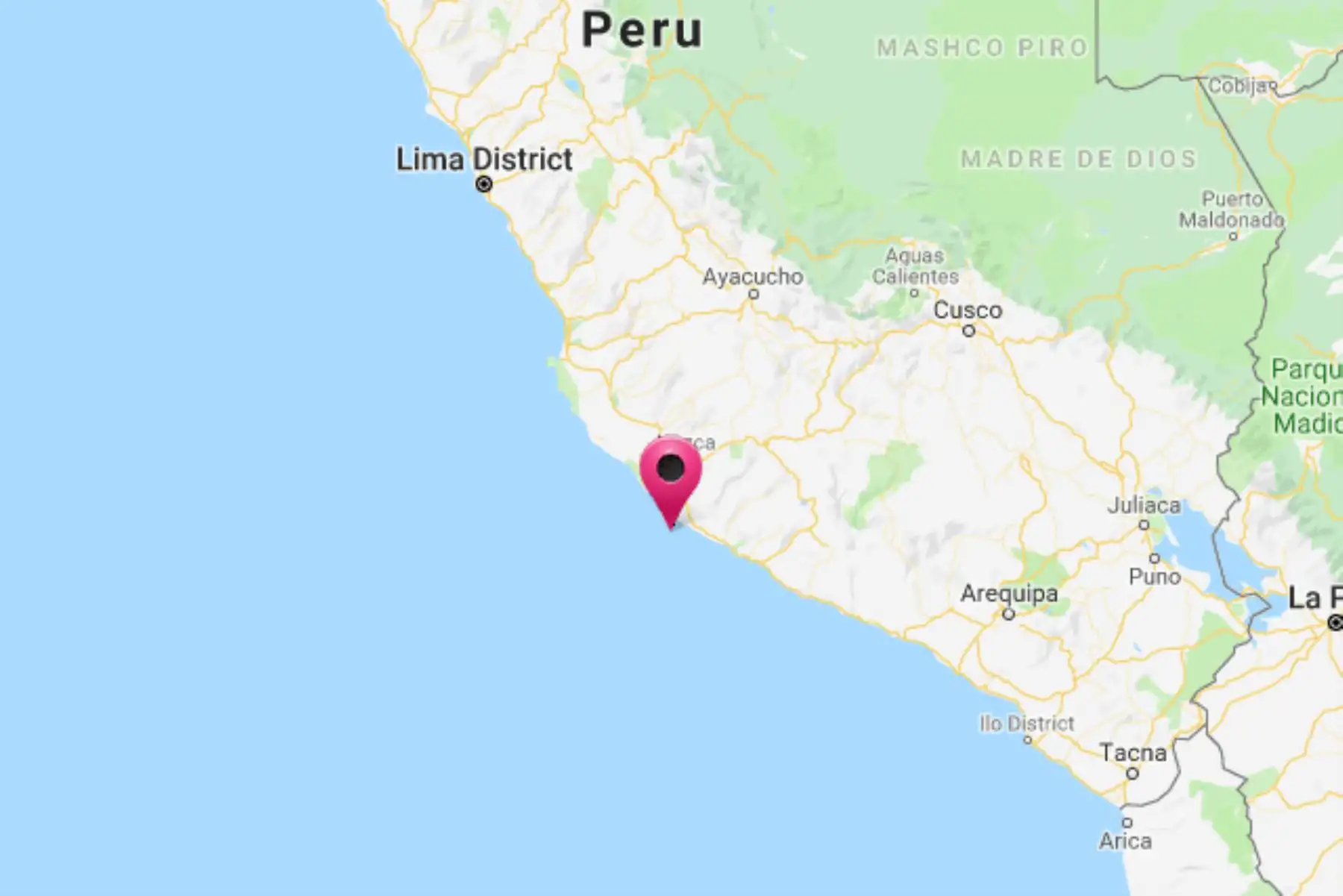 Las autoridades de Defensa Civil no han reportado, hasta el momento, daños personales ni materiales por el sismo de magnitud 4.5 en Arequipa.