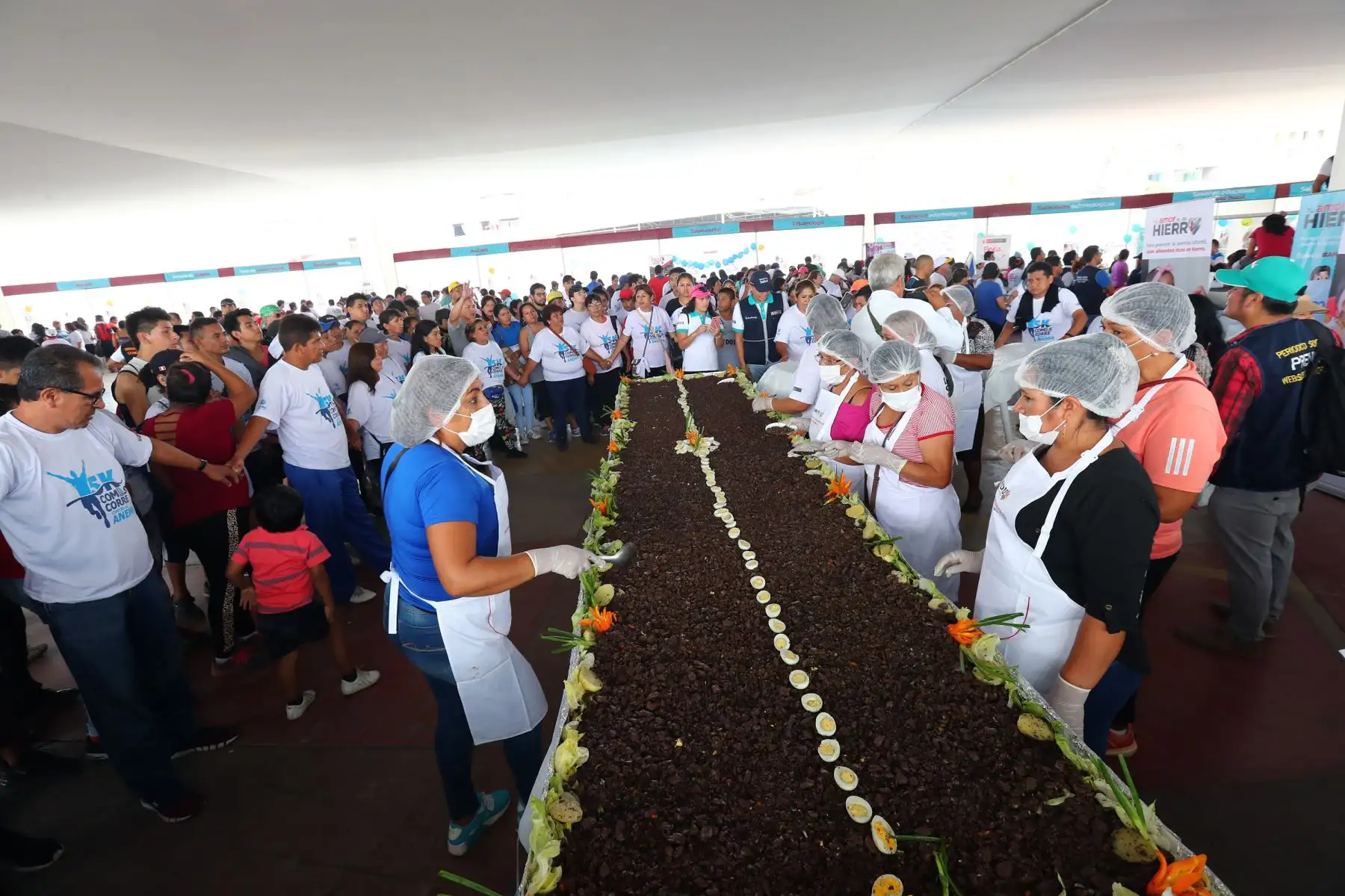 Ministra de Salud, Zulema Tomás participa en inauguración de la Carrera 5K como parte de la Cruzada contra la anemia en Comas .Foto: ANDINA/Norman Córdova