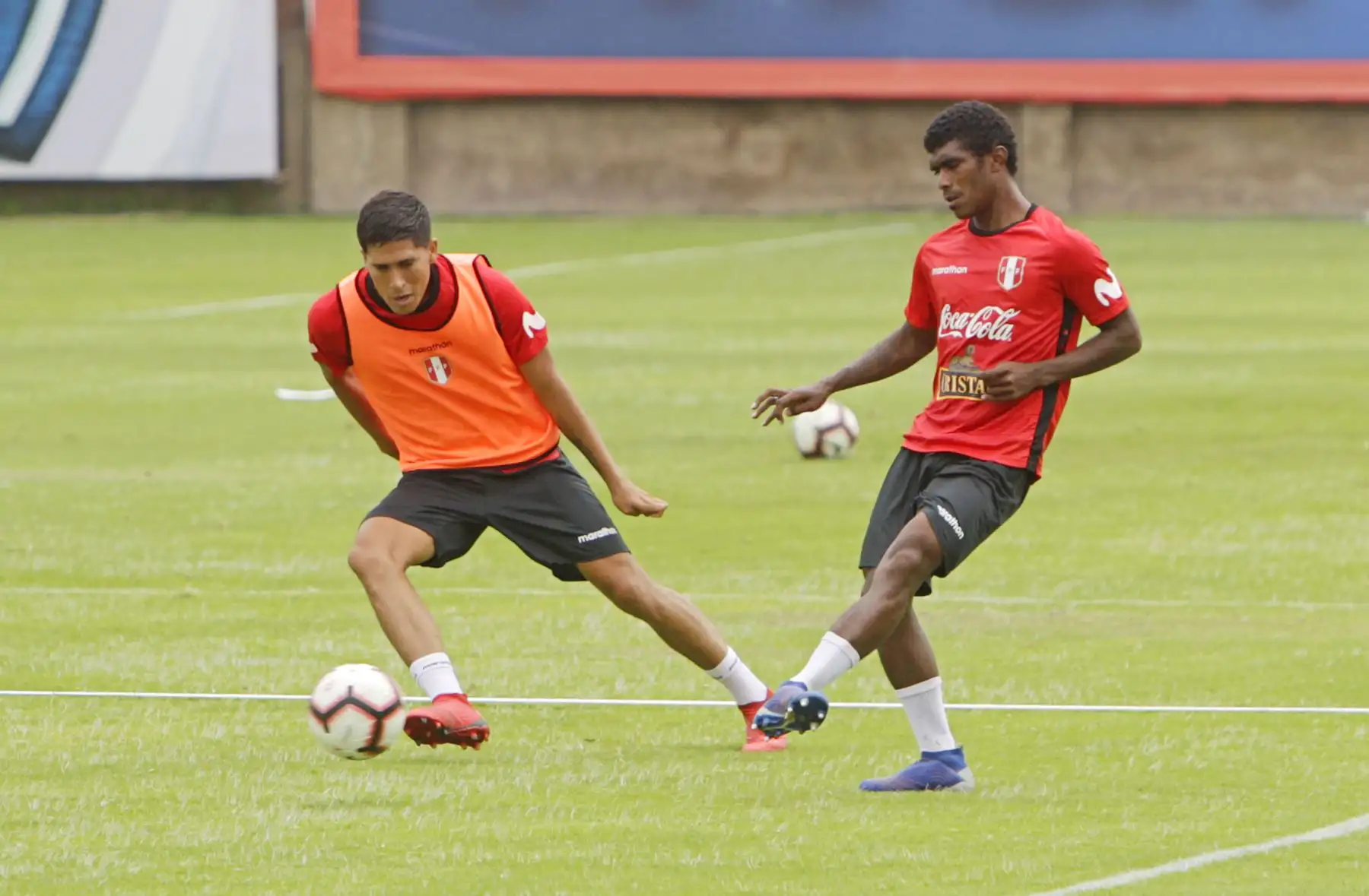La Selección Peruana de Fútbol Sub 23 inició sus entrenamientos para afrontar los Juegos Panamericanos Lima 2019 bajo la dirección técnica de Nolberto Solano.
Foto: Lima 2019
